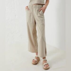 Upwest EcoHemp Wide-Leg Pull-on Pant - FEATHER GRAY